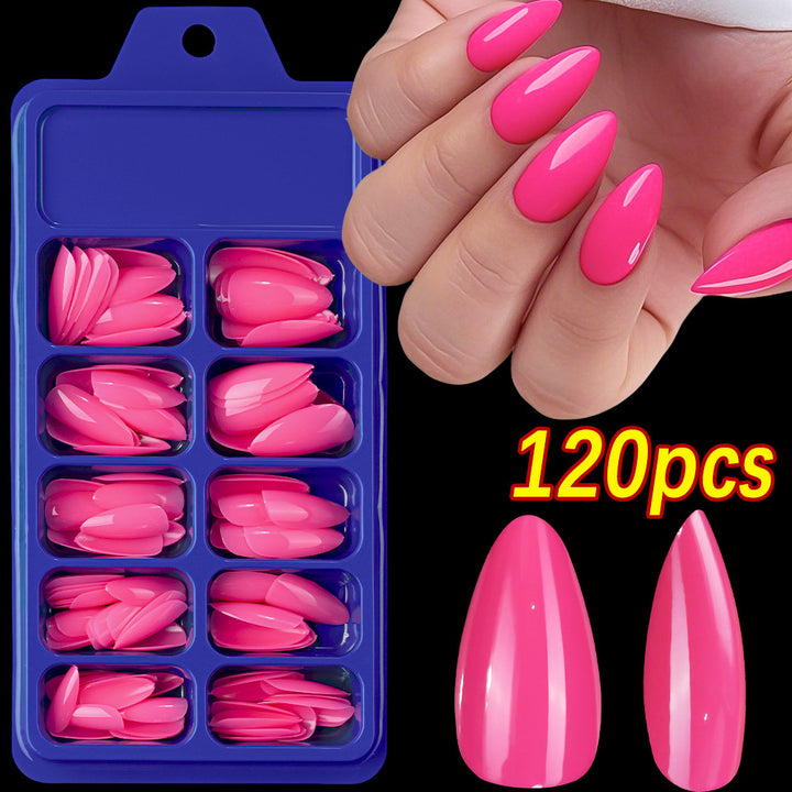 Premium Glossy Press-On Nail Tips Karnz