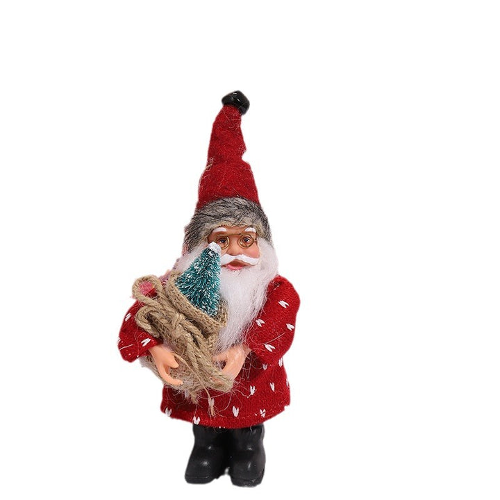 Dekorative Weihnachtsmannfigur mit hochwertiger Detailausarbeitung Karnz