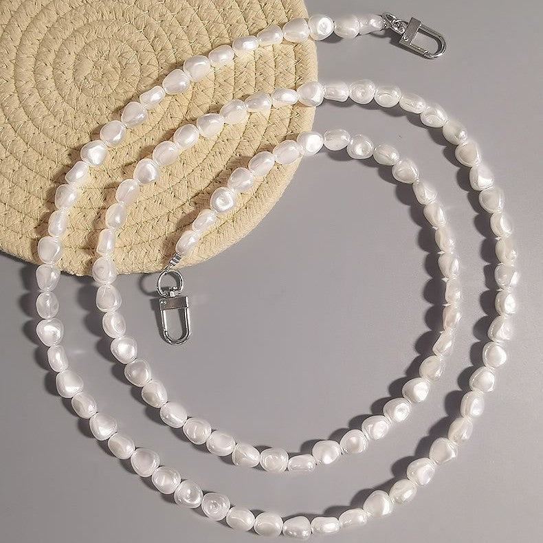 Elegante mehrschichtige Perlenkette Karnz