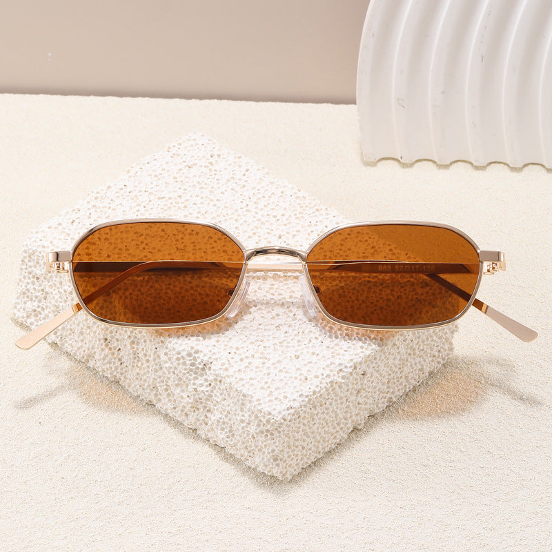 Geometrische Designer-Sonnenbrille Karnz