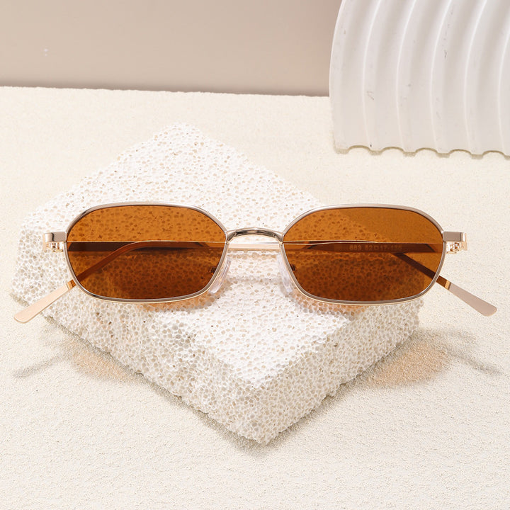 Geometrische Designer-Sonnenbrille Karnz