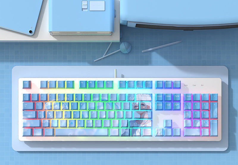 Künstlerisch Themed Mechanische Tastatur Karnz