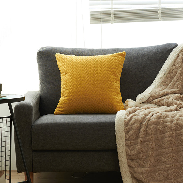 Gestepptes Dekoratives Wurfkissen