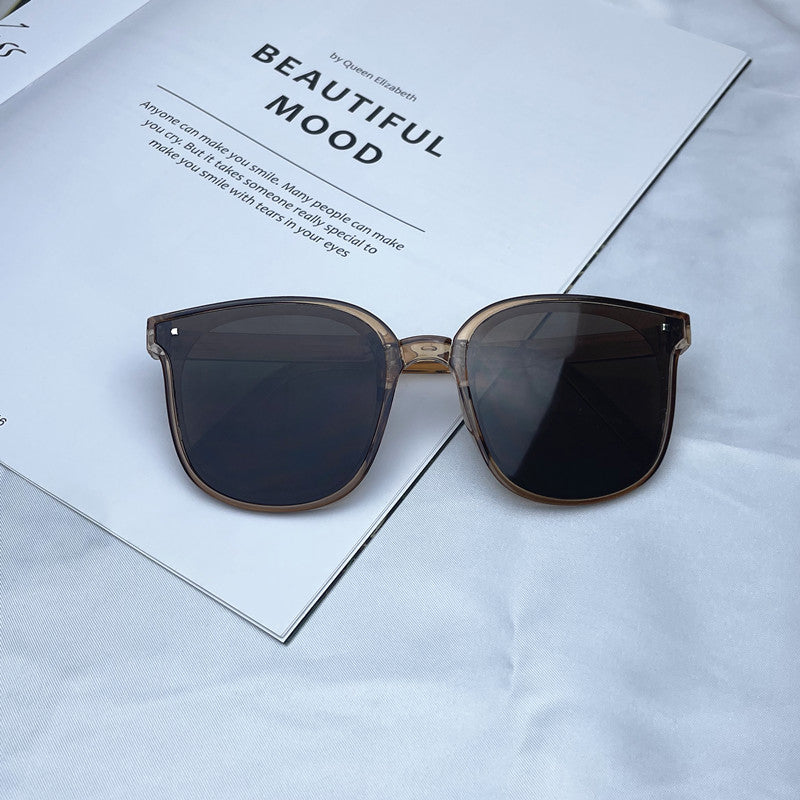 Stylische geometrische Rahmen Sonnenbrille Karnz