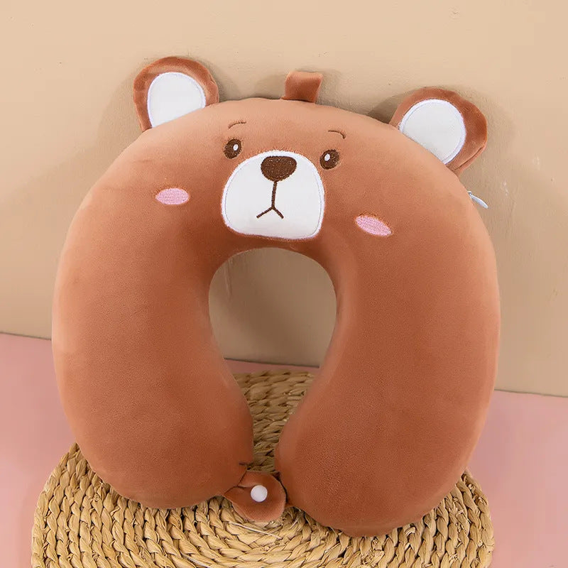 Unisex Nackenstützkissen mit süßem Tierdesign Karnz
