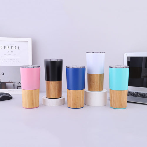 Damen umweltfreundlicher Kaffeebecher mit bambusoptik Karnz