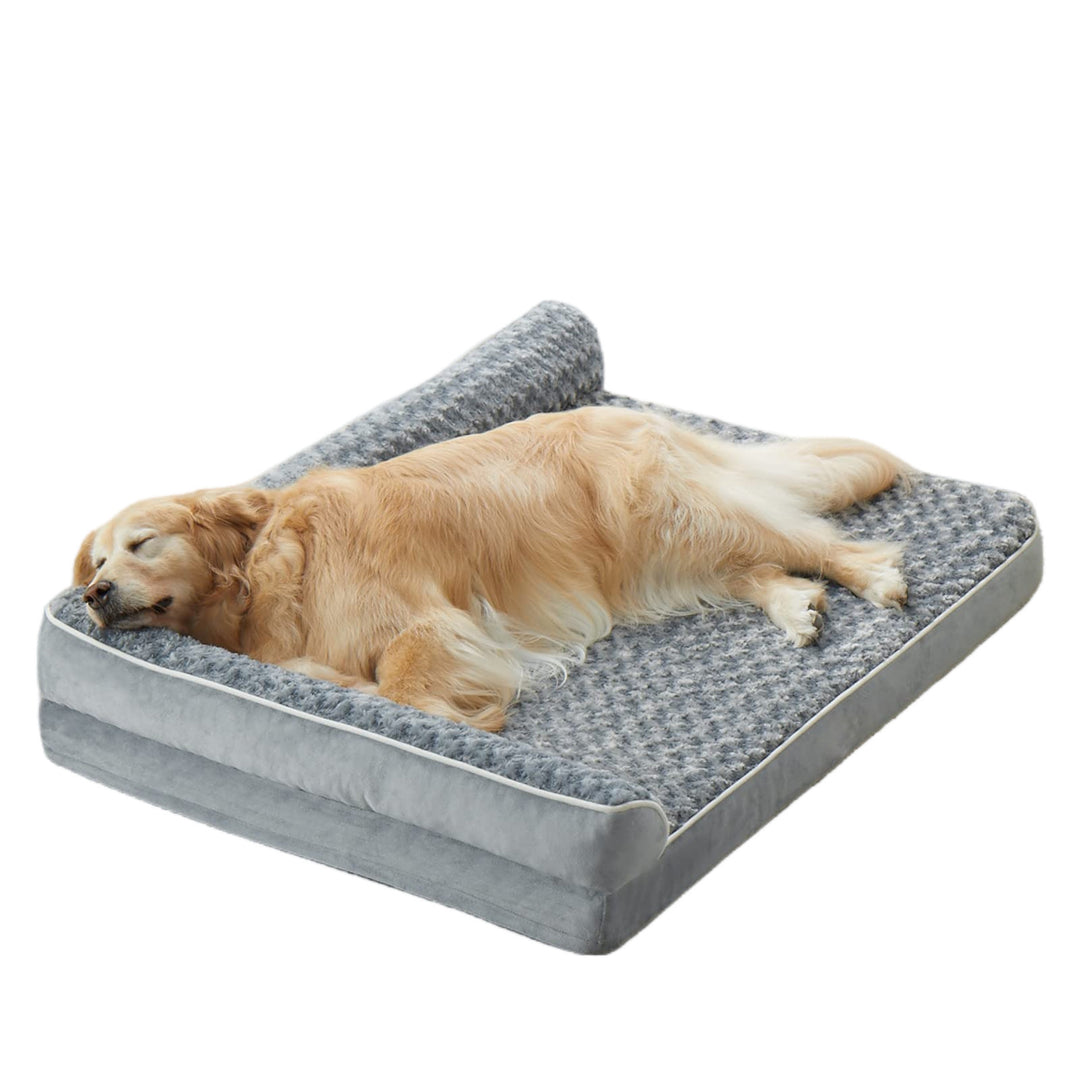Orthopädisches Hundebett mit Unterstützung