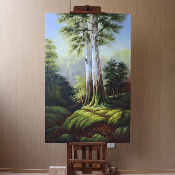 Szene Waldlandschaft Leinwand Kunst Druck