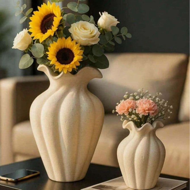 Dekorative Blumenvase Karnz