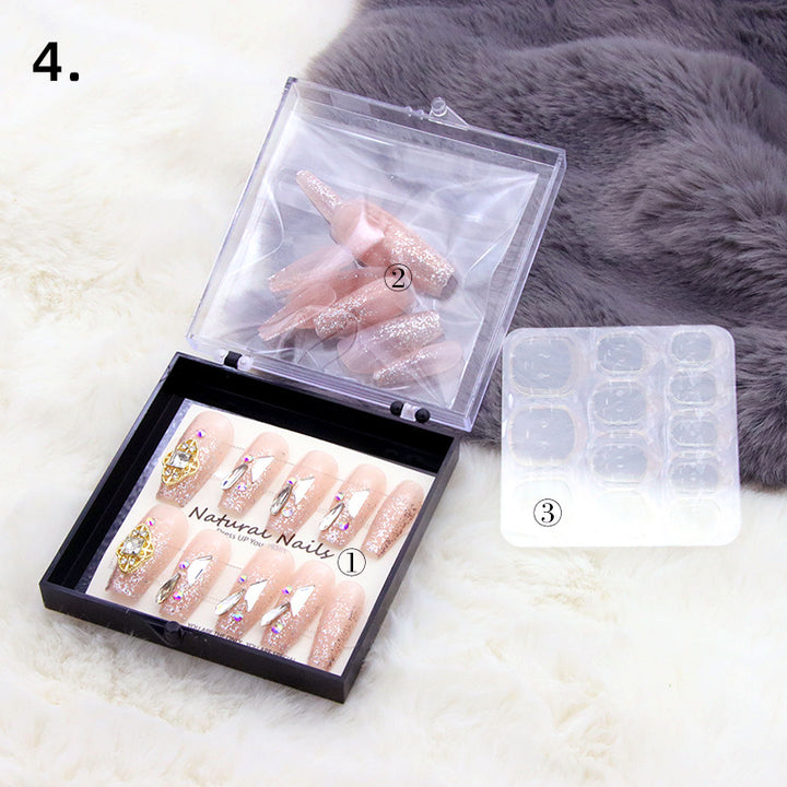 Elegantes vorgefertigtes Drucknagel-Set Karnz