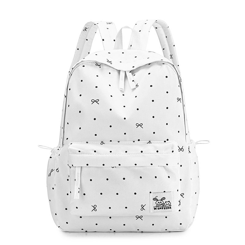 Stylischer gepunkteter Rucksack
