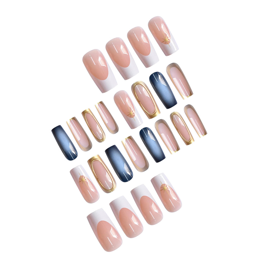 Stylische Press-On-Nagelerweiterungen Karnz