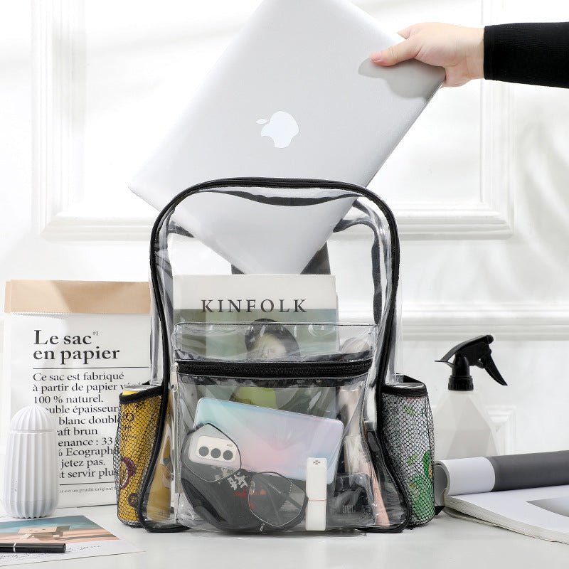 Durchsichtiger Rucksack mit Praktischem Organizer Karnz