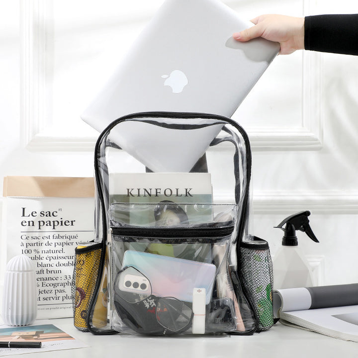 Durchsichtiger Rucksack mit Praktischem Organizer Karnz