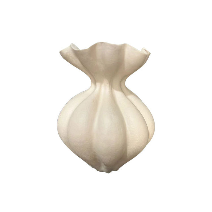 Künstlerische Blumenvase
