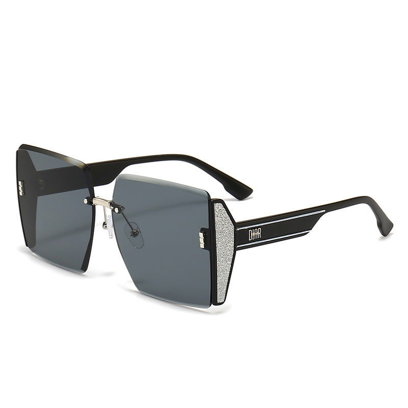 Damen geometrische Fashion-Sonnenbrille Karnz