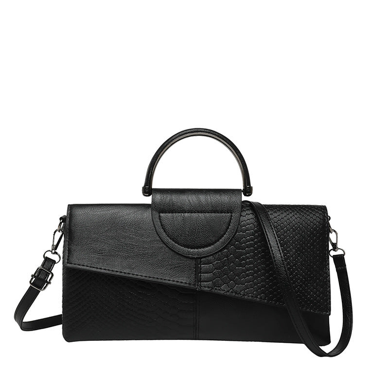 Strukturierte Texturierte Clutch Tasche Karnz