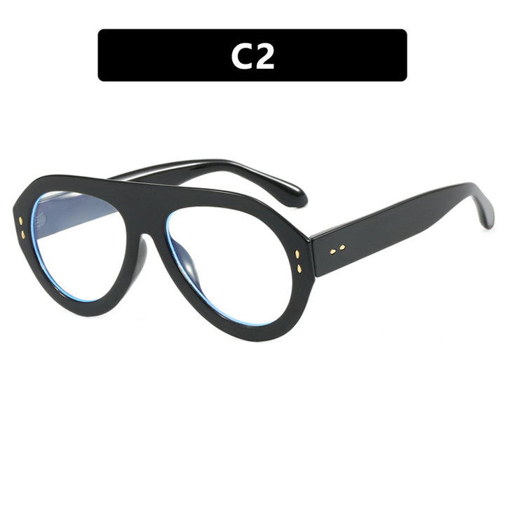 Damen modische Sonnenbrille mit extravagantem Design Karnz