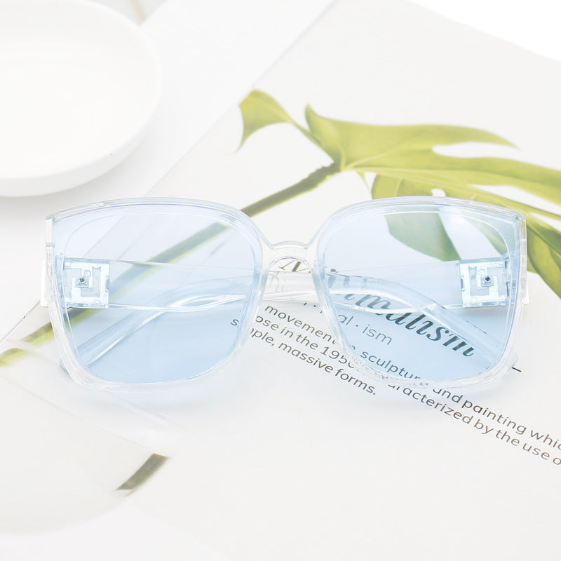 Damen Modische Oversized-Quadrat-Sonnenbrille Karnz