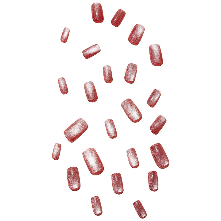 Glänzendes Press-On Nail Set Karnz