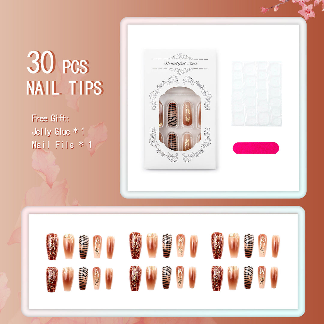 Künstliche Nail Art Nägel Karnz