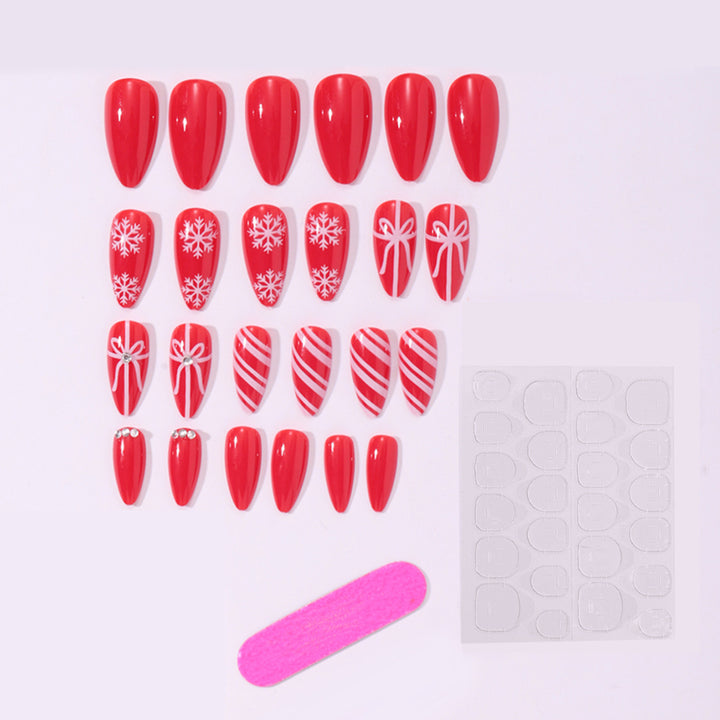 Kreatives Nagelkunstset mit Weihnachtsmotiven Karnz
