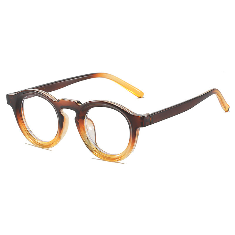 Retro-inspirierte klare Rahmenbrille Karnz