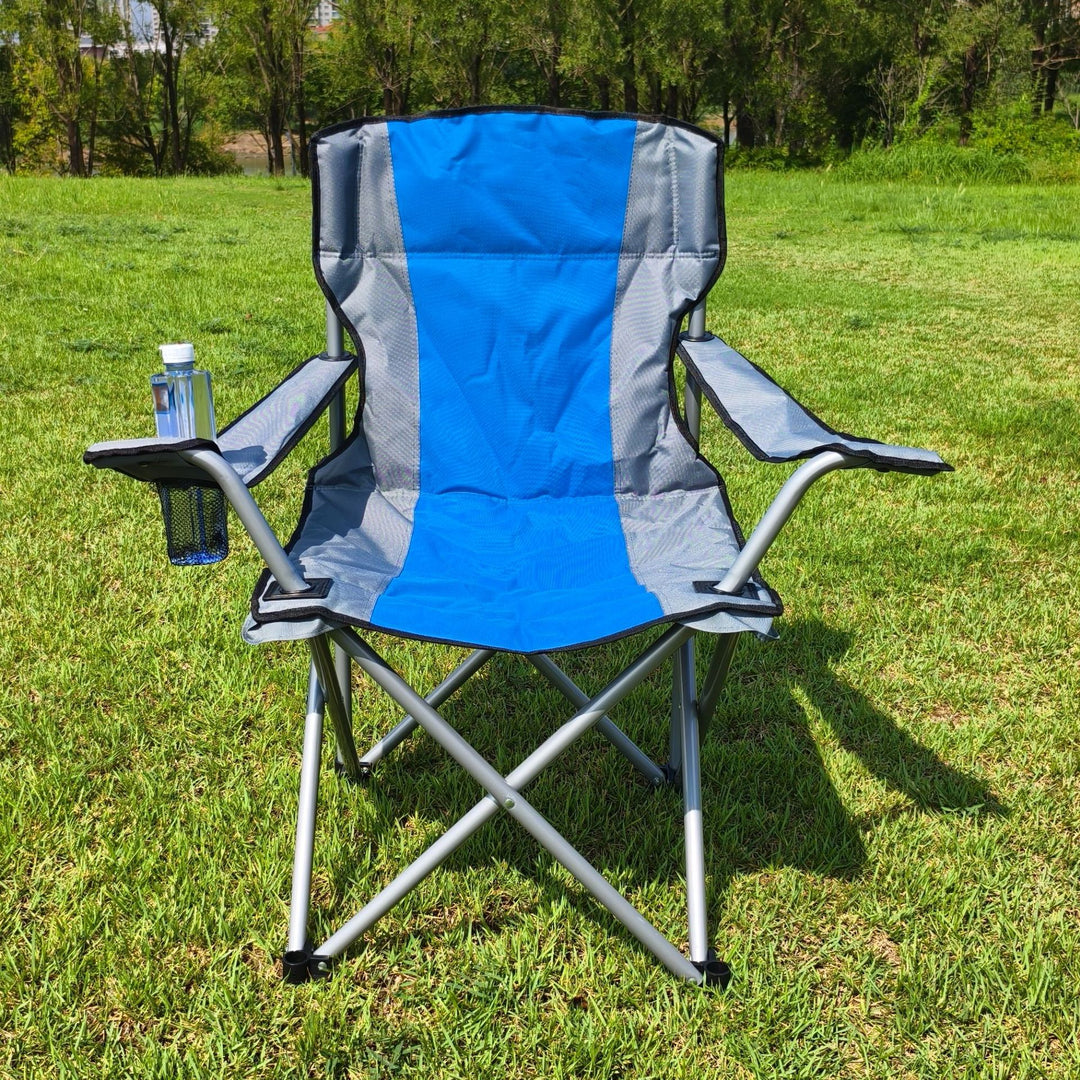 Damen Campingstuhl mit ergonomischer Rückenlehne Karnz