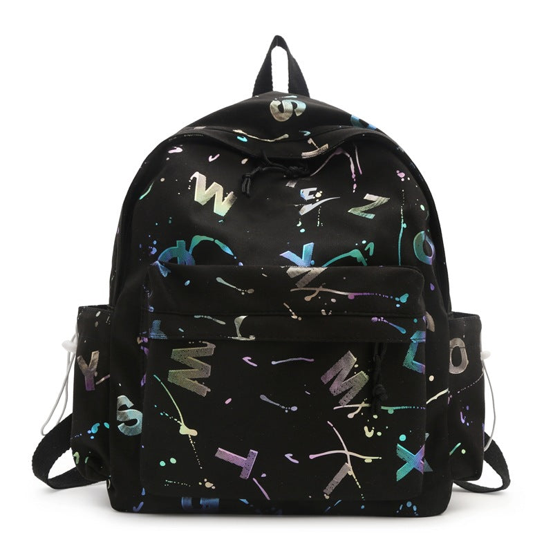 Trendiger Rucksack mit Kreativen Grafiken Karnz