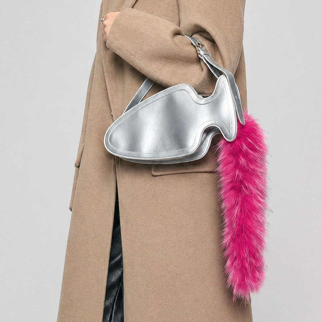 Verspielt Fischförmige Handtasche