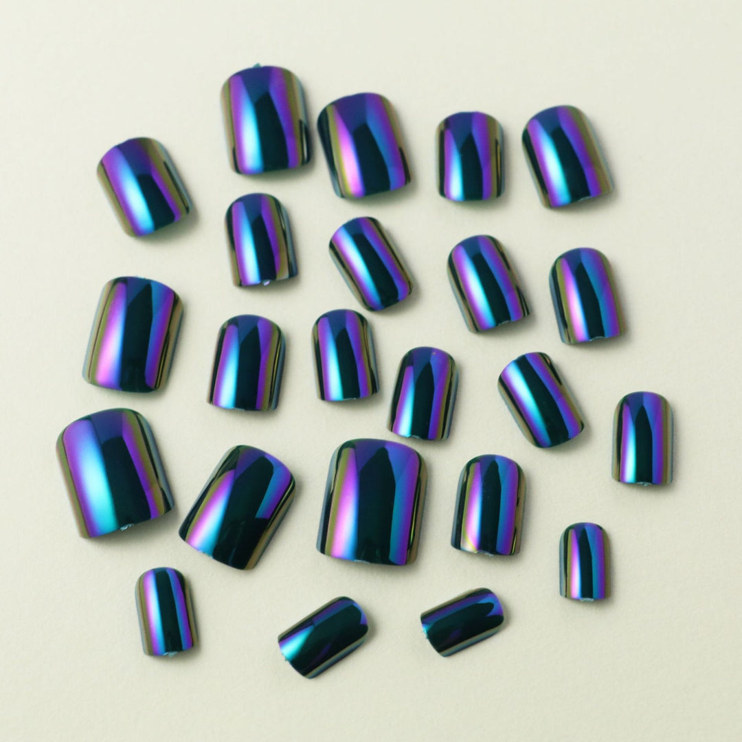 Premium Glänzende Press-On Nageltips Karnz