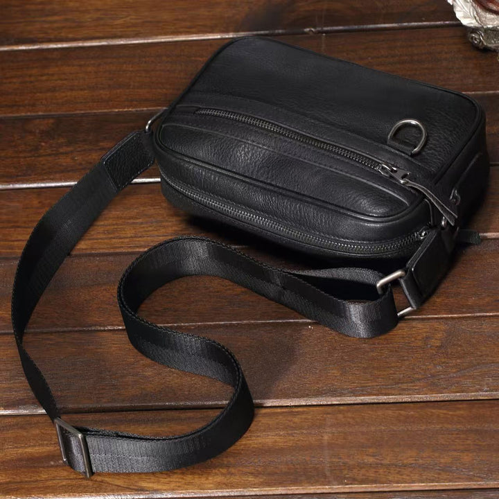 Stylische Leder Umhängetasche Organizer