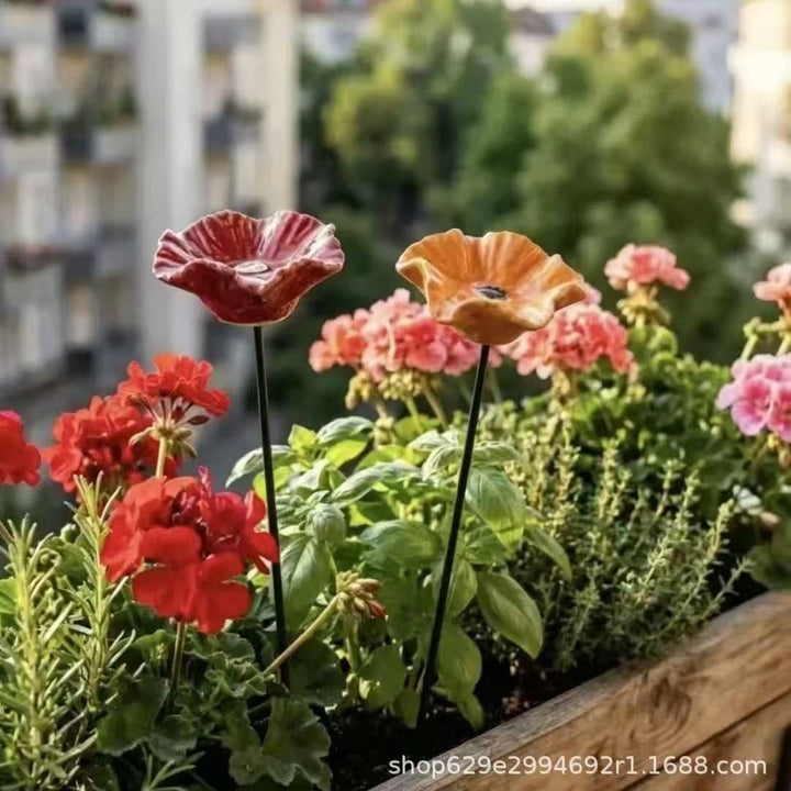 Dekorative Blumen Gartensteck Karnz