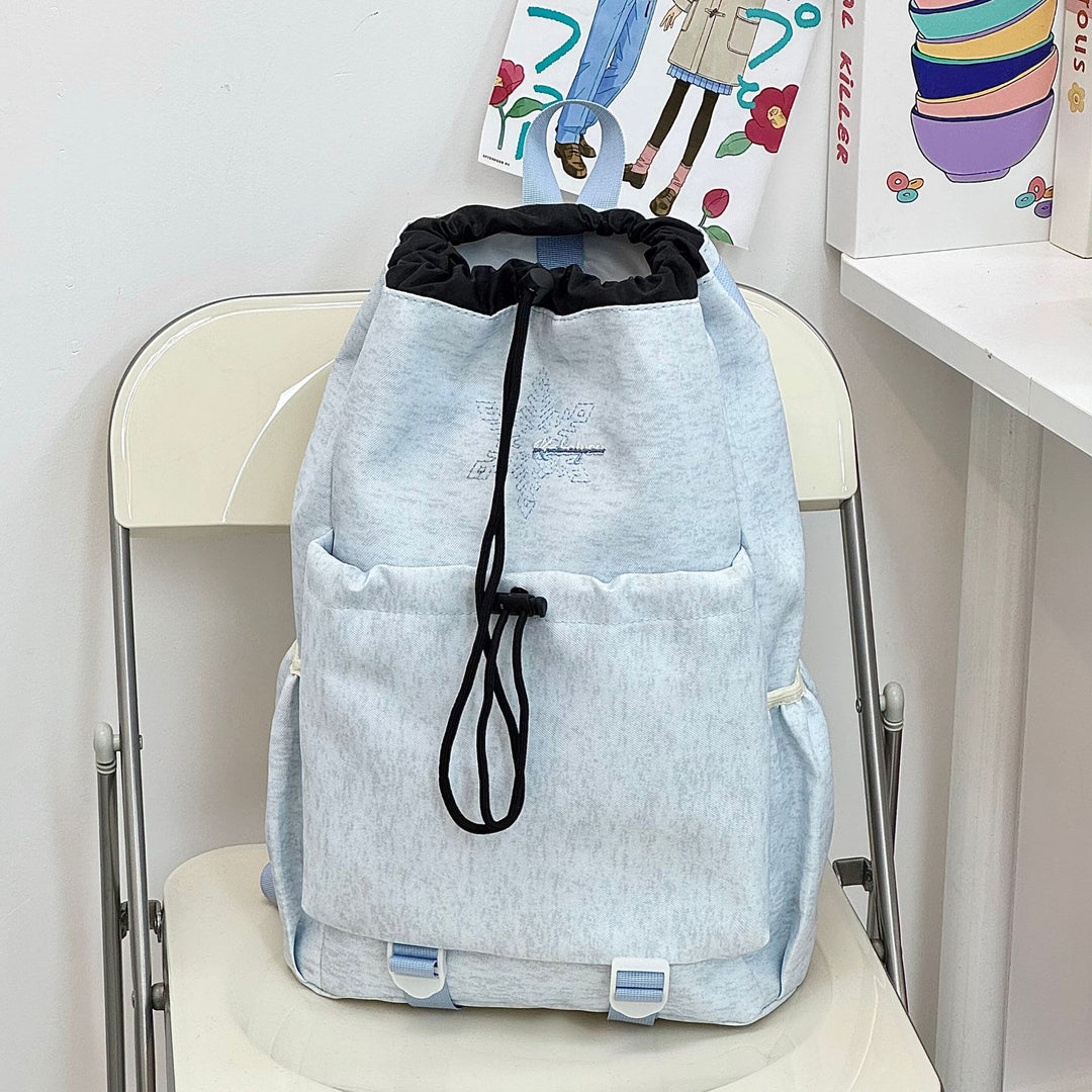 Stylischer Kordelzug-Rucksack mit funktionalen Taschen Karnz
