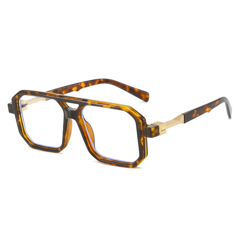 Fette Übergroße Achtkantige Sonnenbrille Karnz