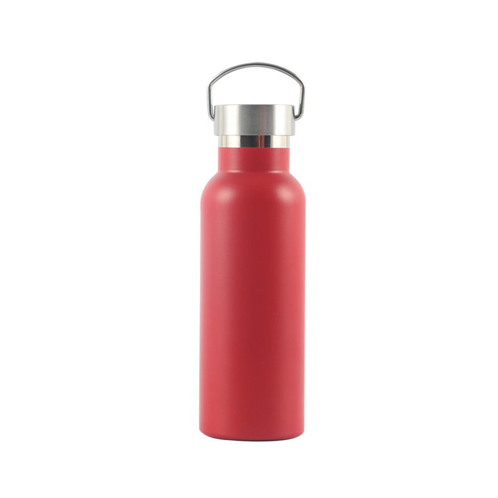 Damen hochwertige Thermosflasche mit praktischem Tragegriff Karnz