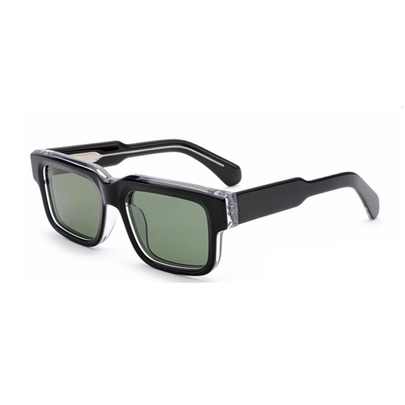 Damen quadratische Sonnenbrille mit komfortablem, robustem Rahmen Karnz