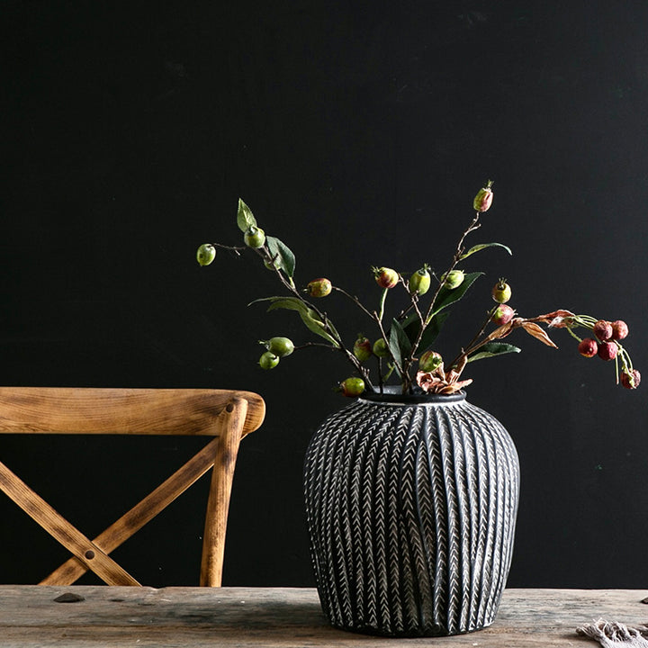 Stilvolle Keramikvase Karnz
