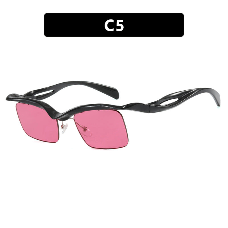 Damen sportliche Sonnenbrille mit aerodynamischem Design und komfortablem Tragegefühl Karnz