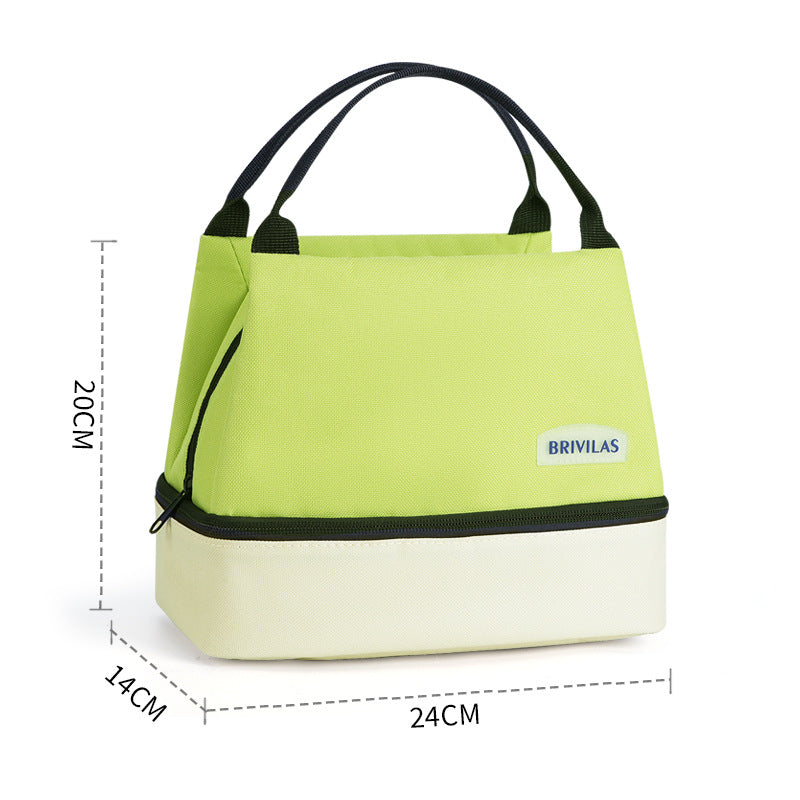 Isolierte umweltfreundliche Lunch-Tasche