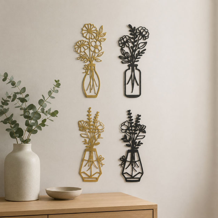 Künstlerische Blumenvase Dekoration