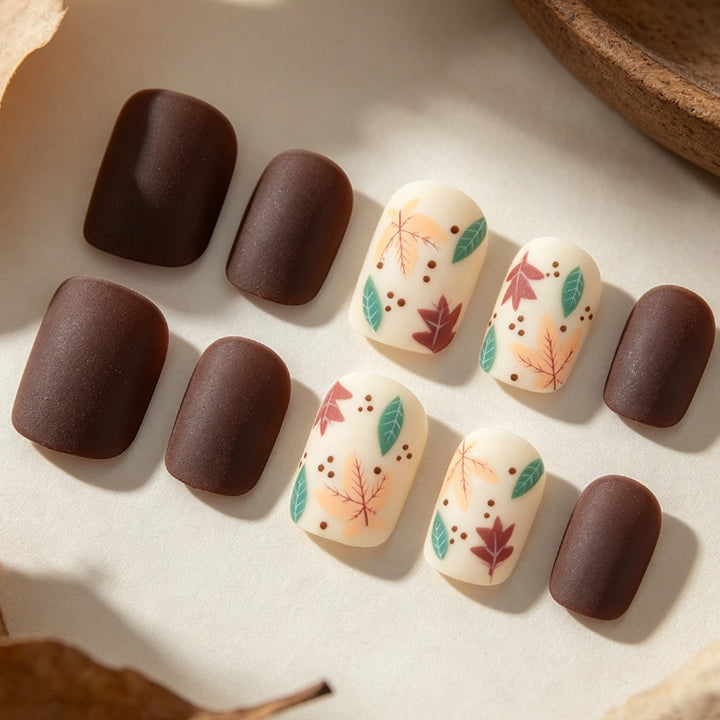 Herbst-Themen Nagelkunst Karnz