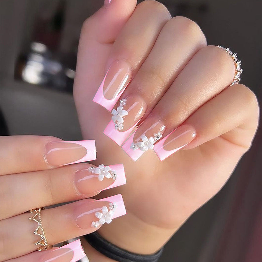 Elegantes Press-On Nagelkit Karnz