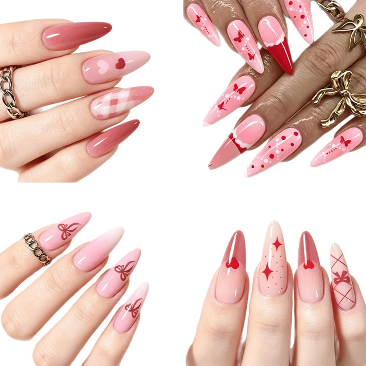 Dekoratives Press-On Nagelkunst Set Karnz 1787228515