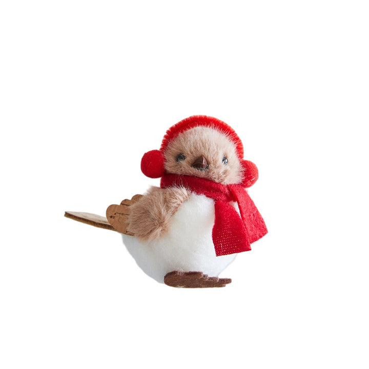 Dekorative Wintervogel-Figurine