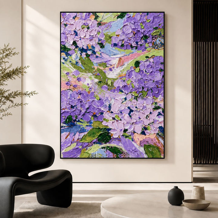 Dekorative florale Leinwandkunst