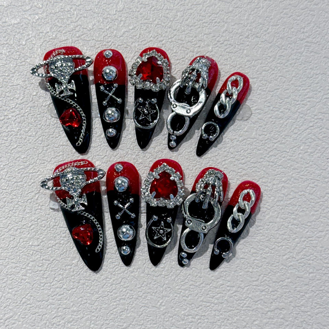 Glamouröse Nagelkunst Verlängerungen