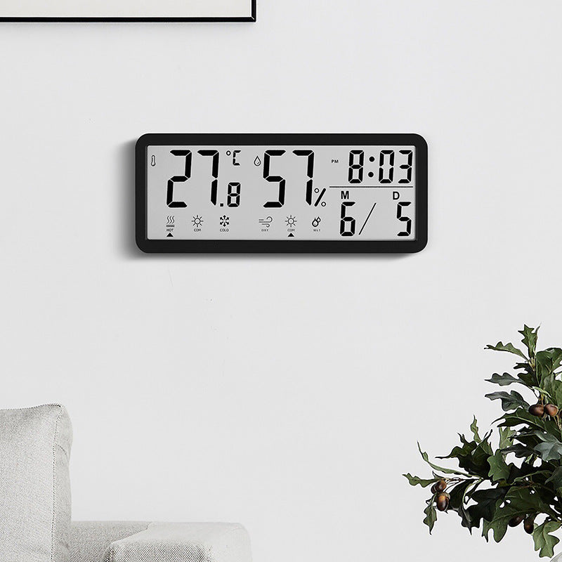 Digitaler Multifunktionswetterwecker mit Hygrometer und Temperaturanzeige Karnz