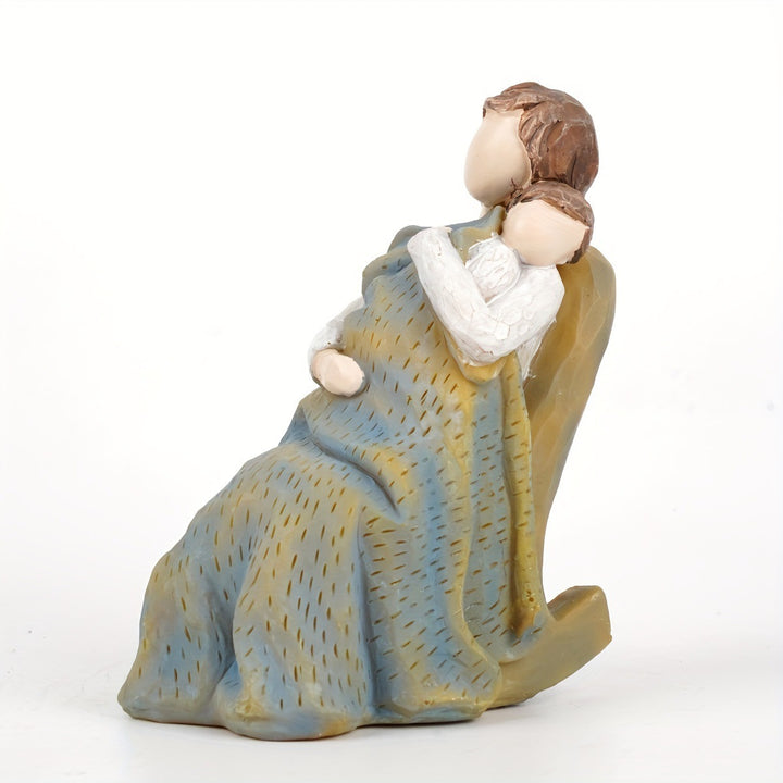 Frauen Herzliche Mutter-und-Kind Figurine