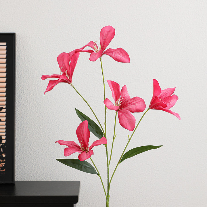 Künstlicher Orchideenblütenzweig mit filigranen Blüten Karnz